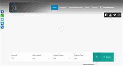 Desktop Screenshot of kkproperties.in